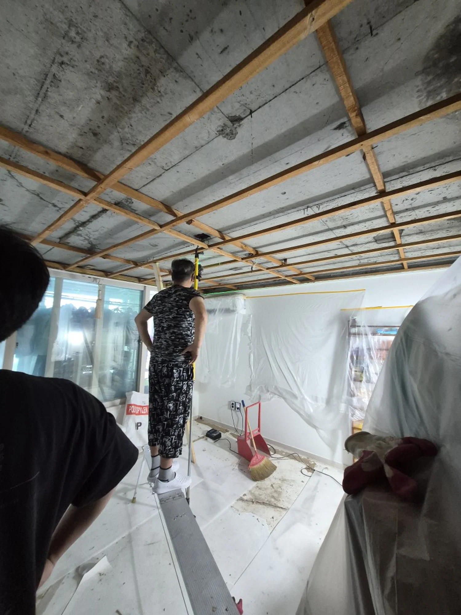 몰딩목공 천장틀·몰딩 마감 시공 현장